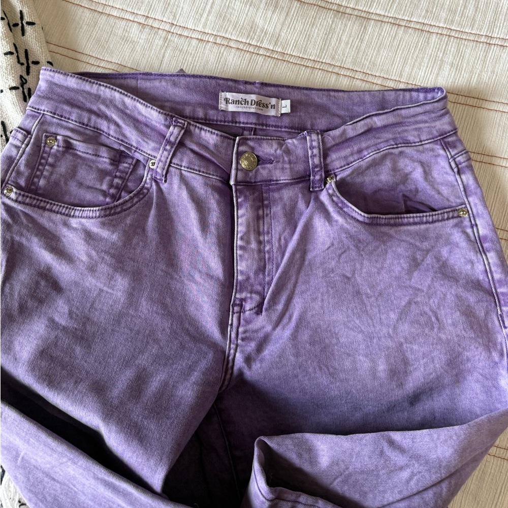 Ranch Dress’n Western Jeans Purple
